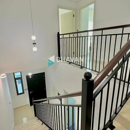 Calm Chaos 4 Bedroom Villa With Maid Room In Damac Hills 2 By Bhavan Vacation Homes Dubai Exterior photo