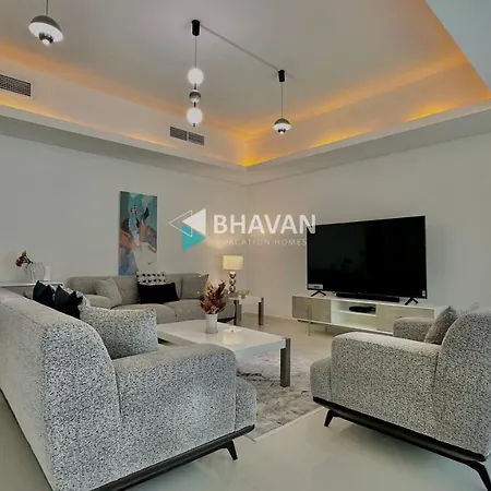 Calm Chaos 4 Bedroom Villa With Maid Room In Damac Hills 2 By Bhavan Vacation Homes Dubai Exterior photo