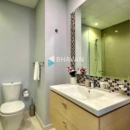 Calm Chaos 4 Bedroom Villa With Maid Room In Damac Hills 2 By Bhavan Vacation Homes Dubai Exterior photo