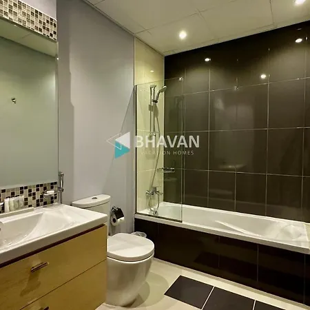Calm Chaos 4 Bedroom Villa With Maid Room In Damac Hills 2 By Bhavan Vacation Homes Dubai Exterior photo